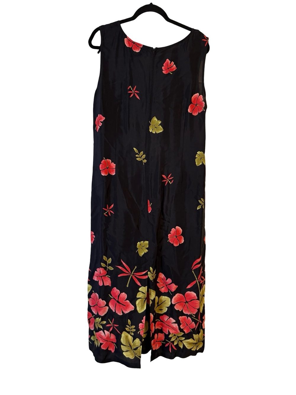 Two-Piece Floral Dress Set with Pink Top - Picture 5 of 5